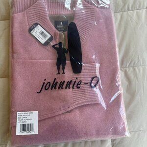 johhnie-O Men's Cashmere 1/4 Zip Sweater